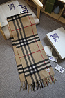 Шарф two-tone Check premium 168x30 см - Chestnut