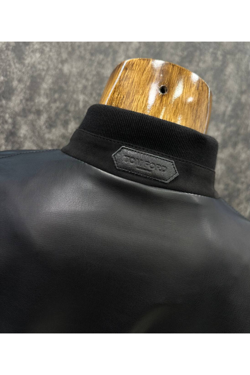 Tom Ford Мужская кожаная куртка 