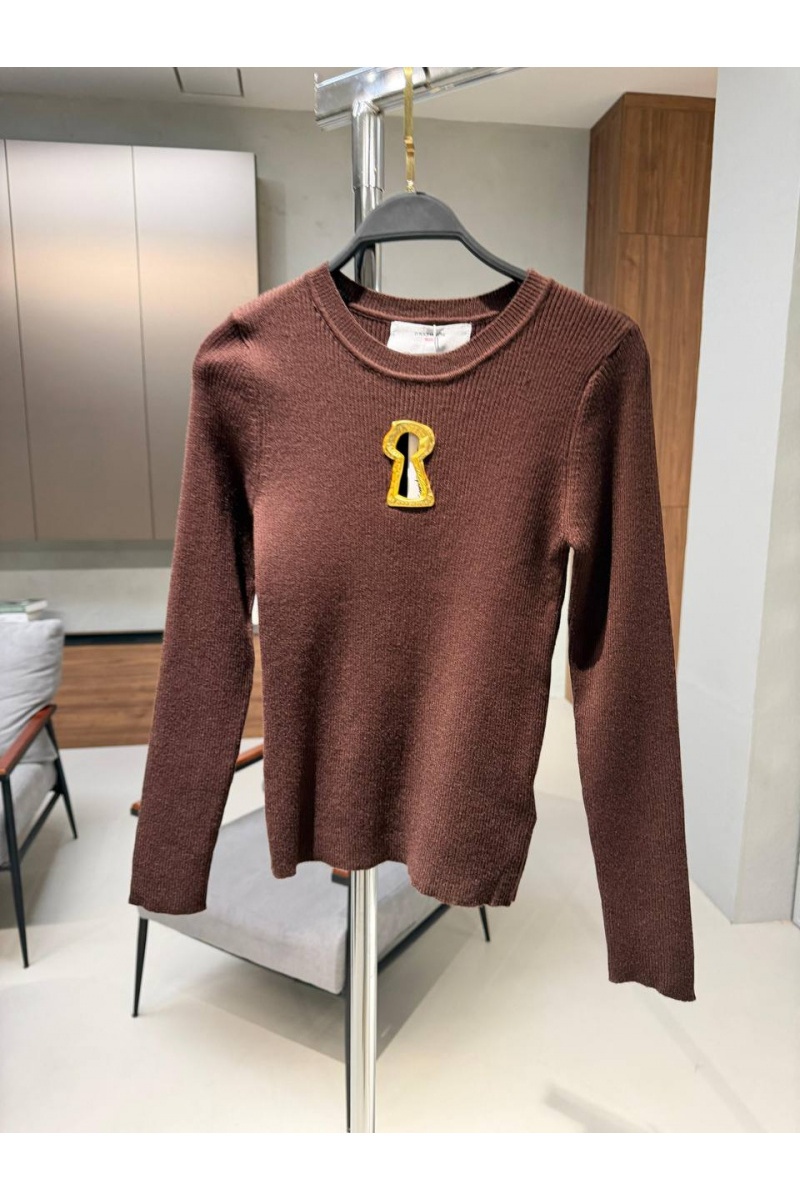 Schiaparelli Женский лонгслив  premium - Brown