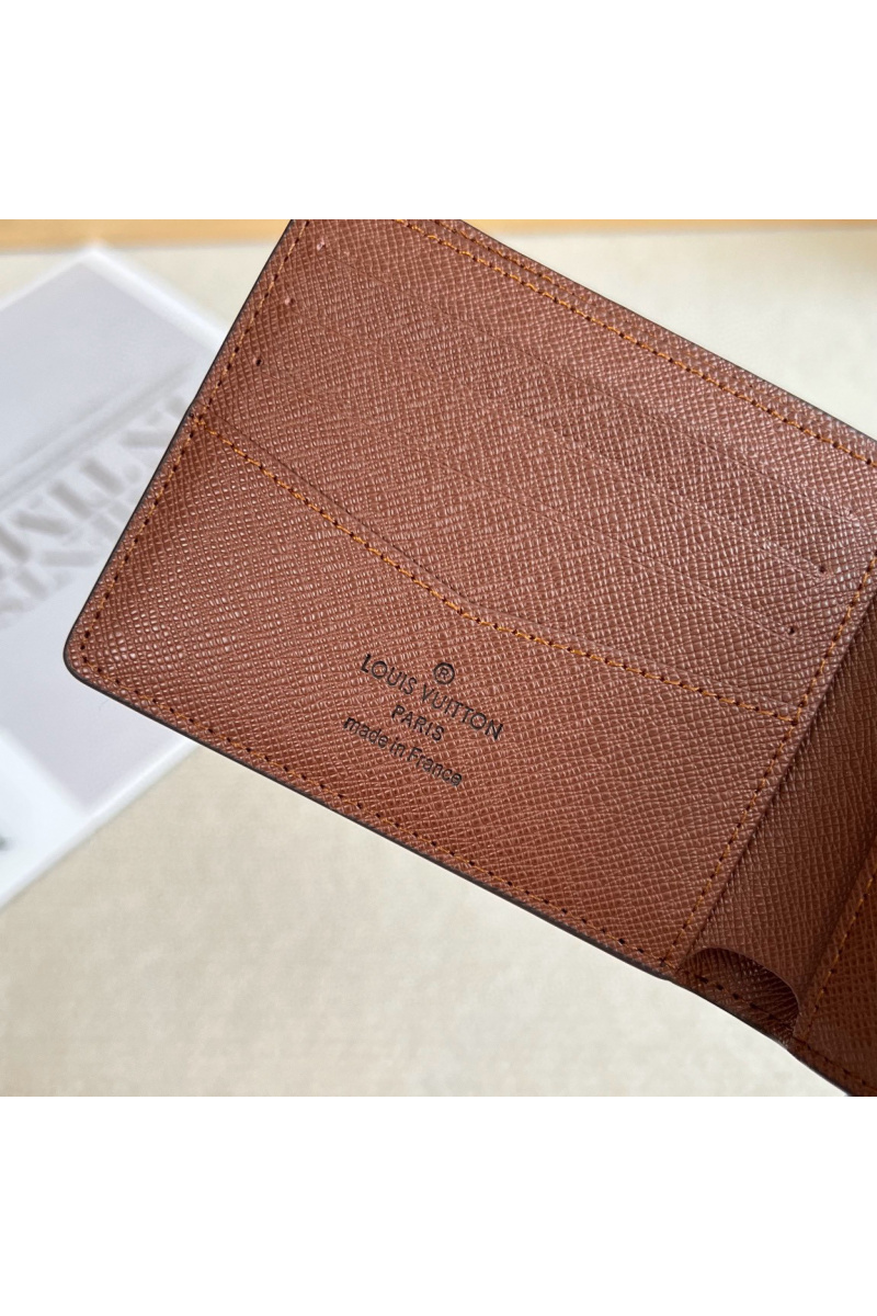 Lоuis Vuittоn Кожаный кошелёк Marco Premium 11x8.5x1 см