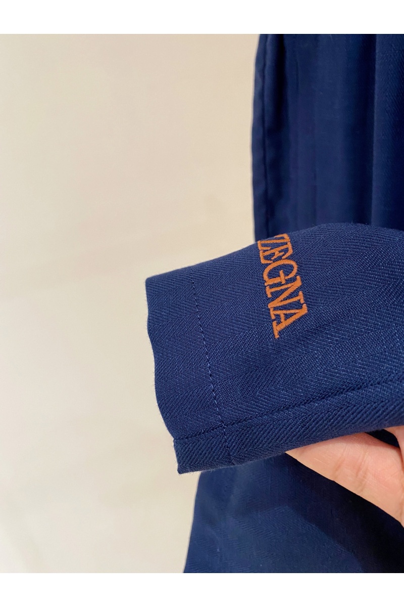Zegna Шорты синего цвета premium