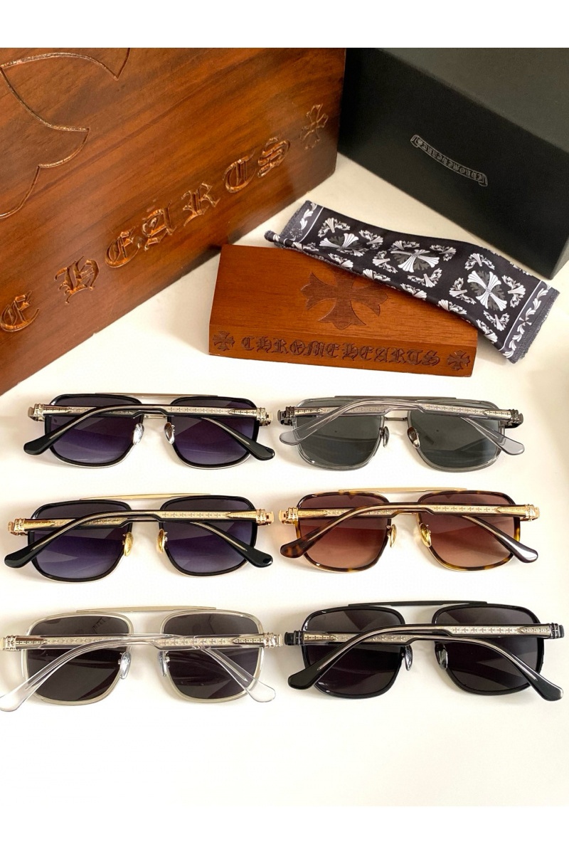 Chrome Hearts Солнцезащитные очки Aviator