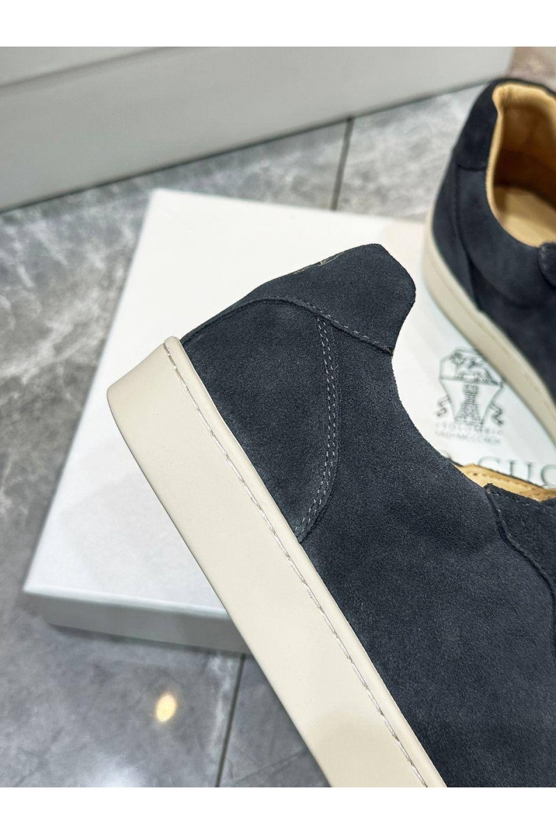 Designer Мужские замшевые кроссовки - Blue