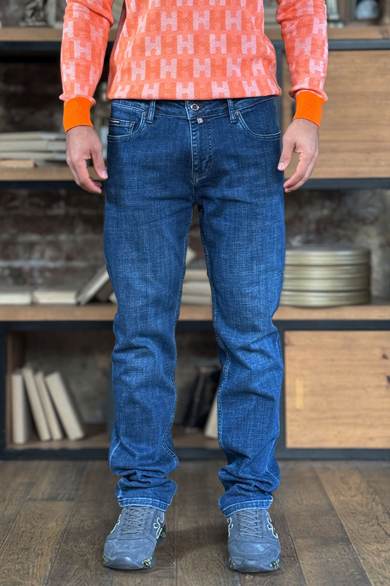 Paul & Shark Мужские синие джинсы regular fit
