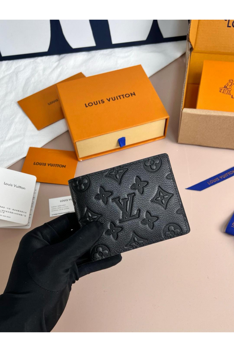 Lоuis Vuittоn Кожаный кошелёк Premium 11x9x2 см