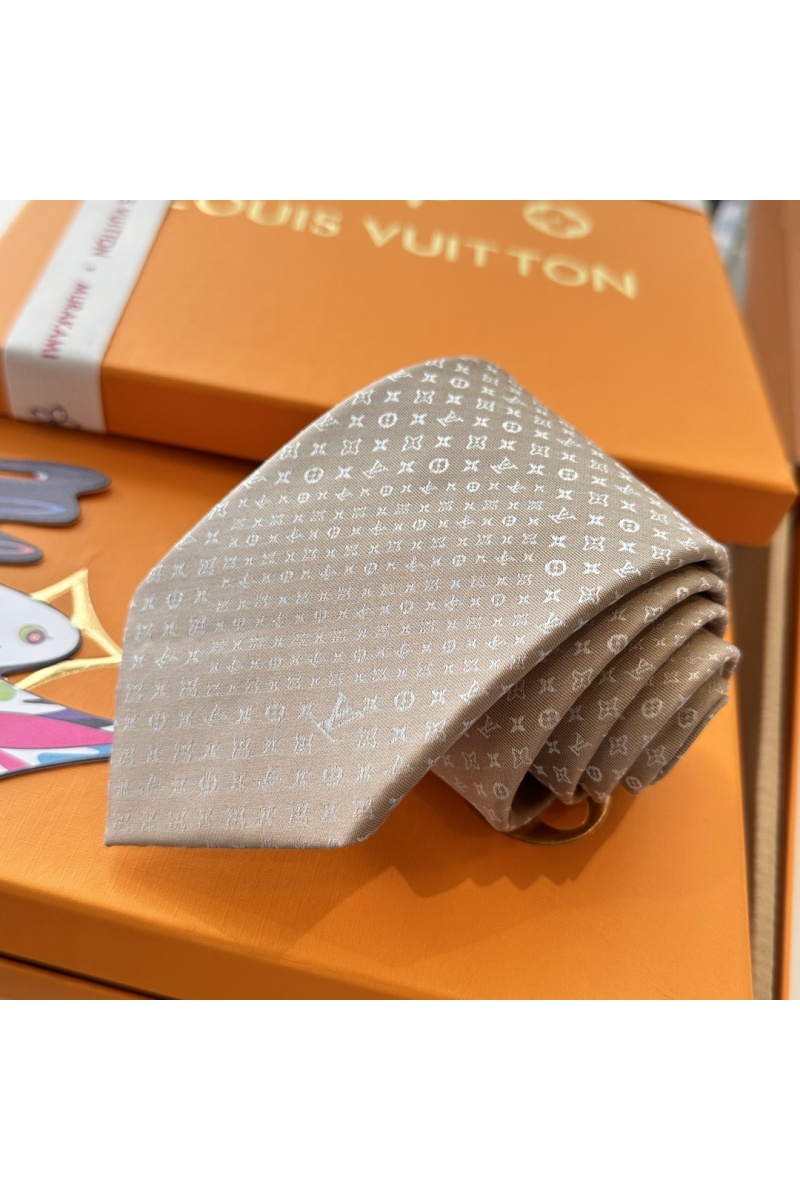 Lоuis Vuittоn Галстук Monogram premium - Beige