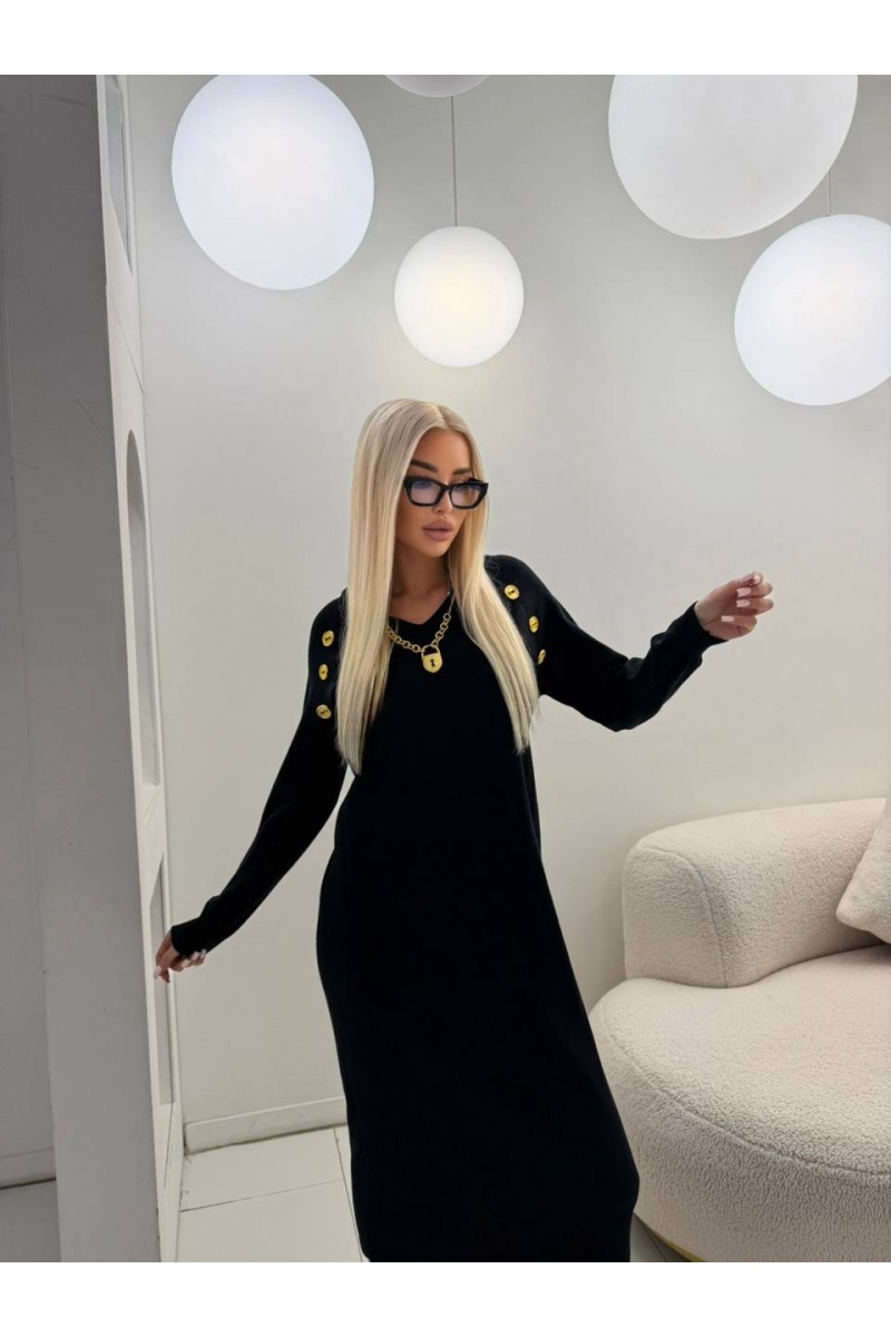 Schiaparelli Женское чёрное платье Schiaparelli