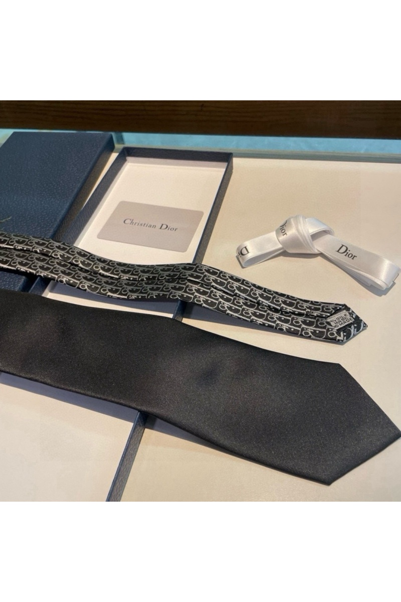 Dior Галстук Oblique premium - Black