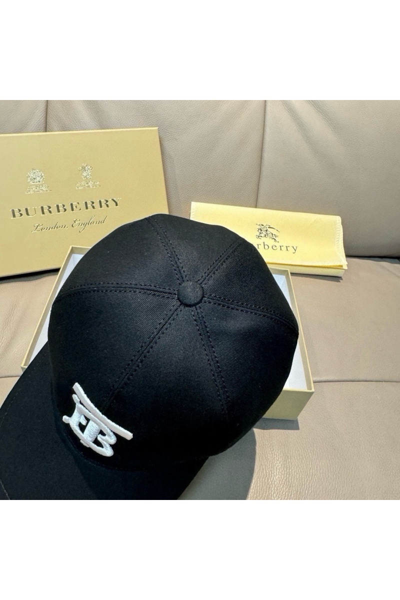 Burberry Бейсболка чёрного цвета premium