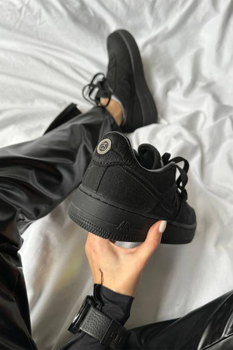 Nike Кроссовки Stussy x AF1 Low - Black