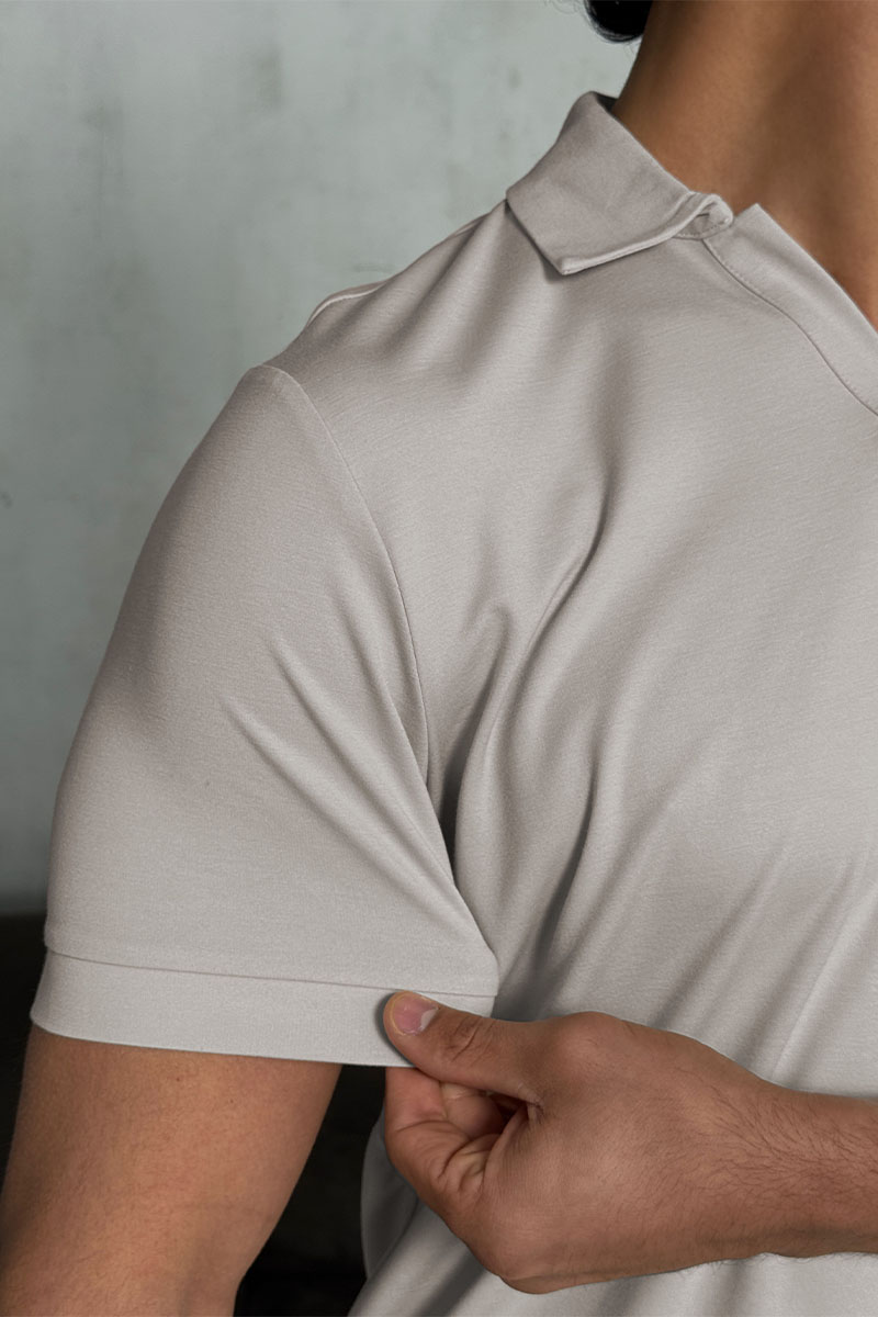 Polo Ralph Lauren Мужское серое поло 