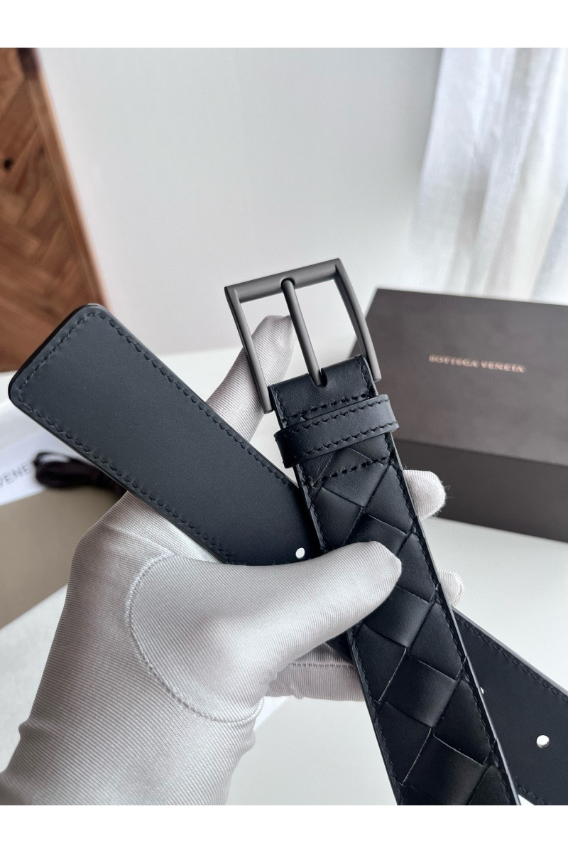 Bottega Veneta Кожаный ремень Premium (ширина 3.5 см)