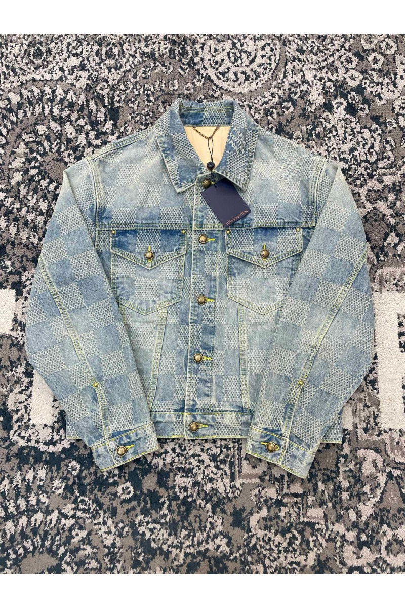 Lоuis Vuittоn Джинсовая куртка Marque Deposee Premium