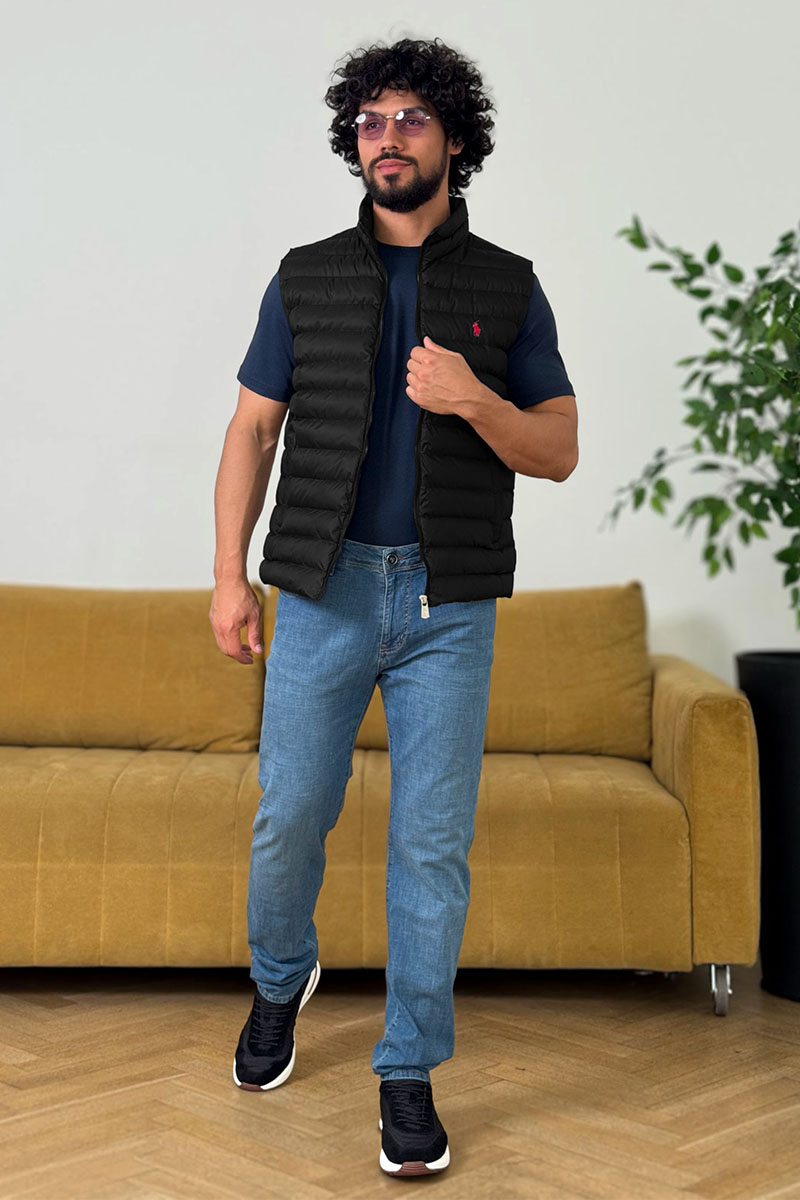 Polo Ralph Lauren Мужской жилет чёрного цвета 