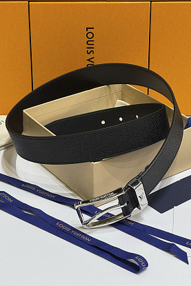 Кожаный ремень Louis Vuitton Pont Neuf premium