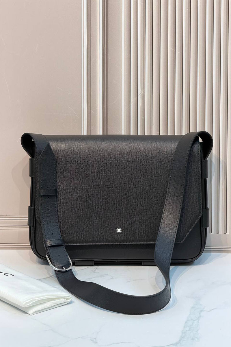 Montblanc Кожаная сумка Sartorial premium 34x27x7.5 см