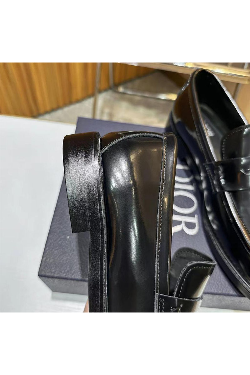 Dior Мужские кожаные лоферы Granville
