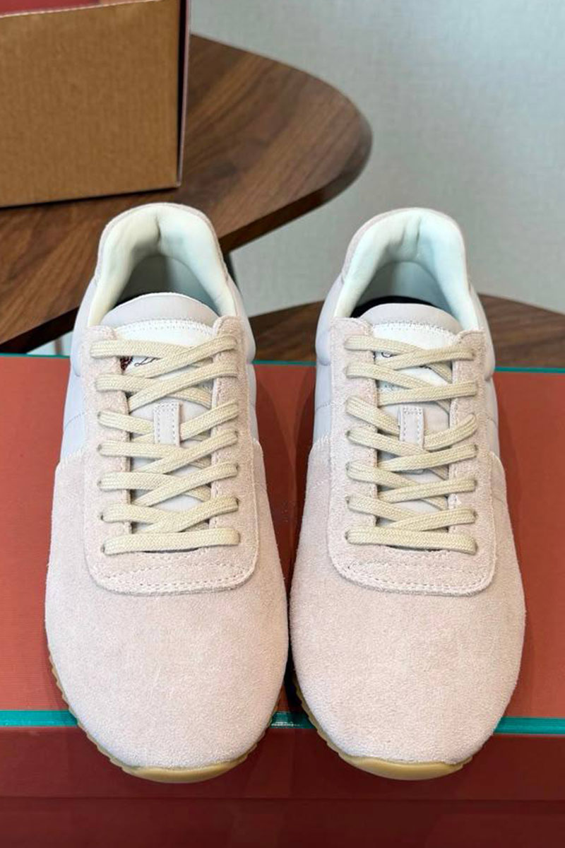 Loro Piana Женские замшевые кроссовки Fast Walk premium
