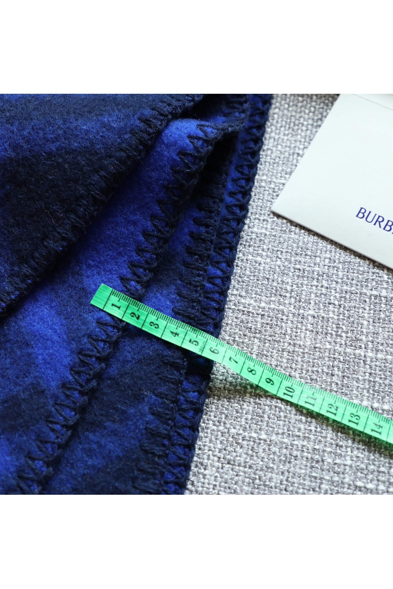 Burberry Шарф Check premium 182x30 см - Navy