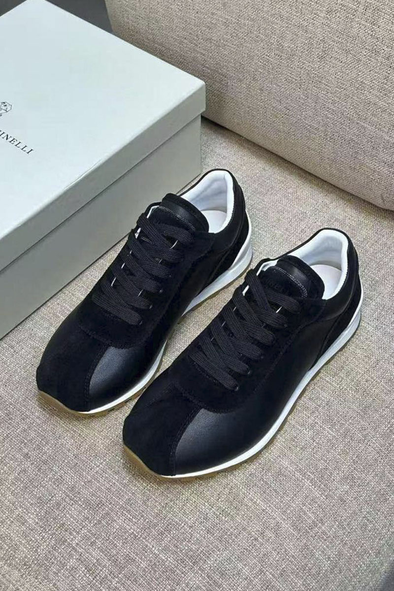 Designer Женские комбинированные кроссовки low-top premium