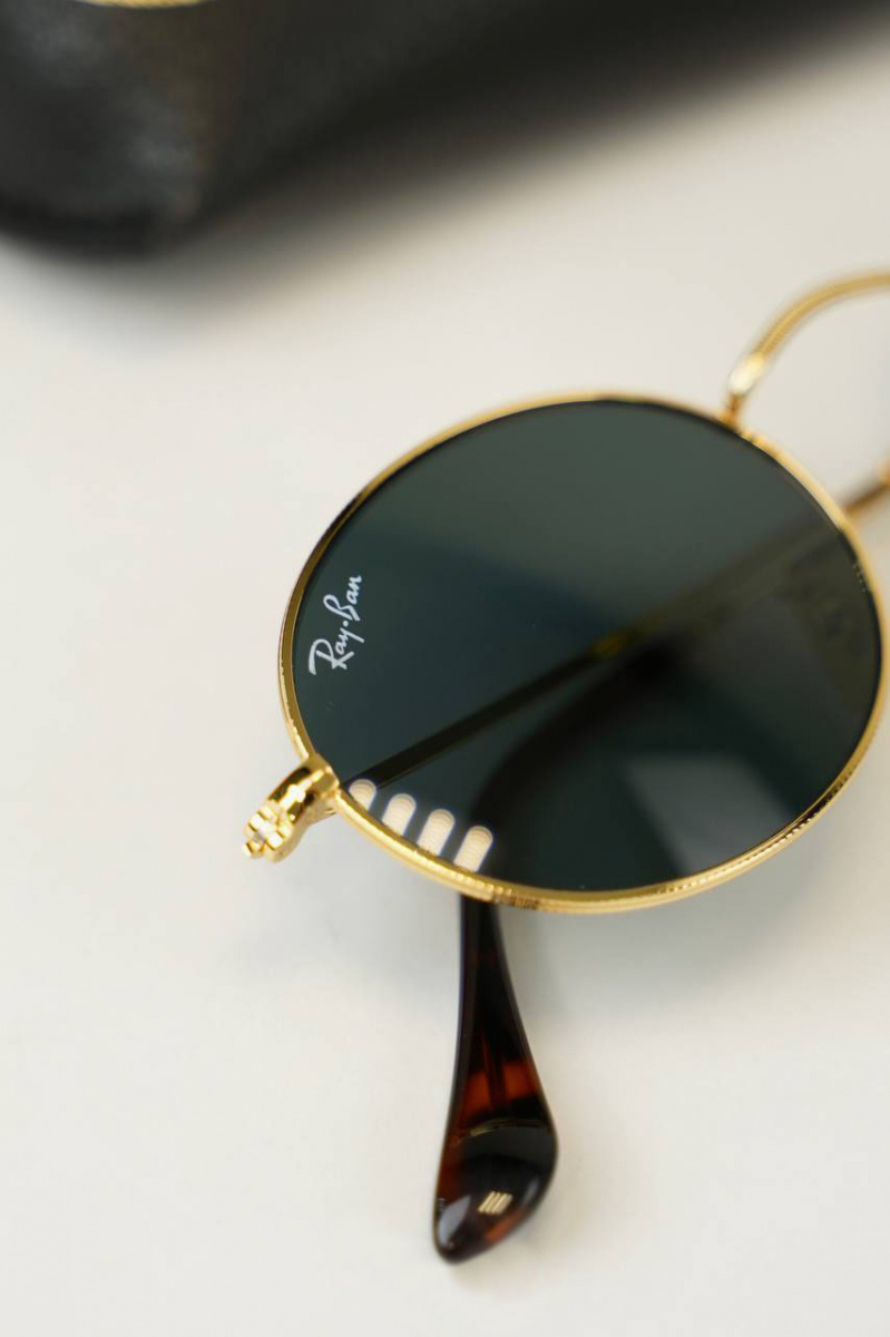 Ray Ban Солнцезащитные очки Oval Metal - Black