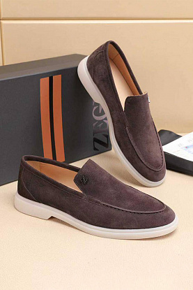 Мужские замшевые лоферы 