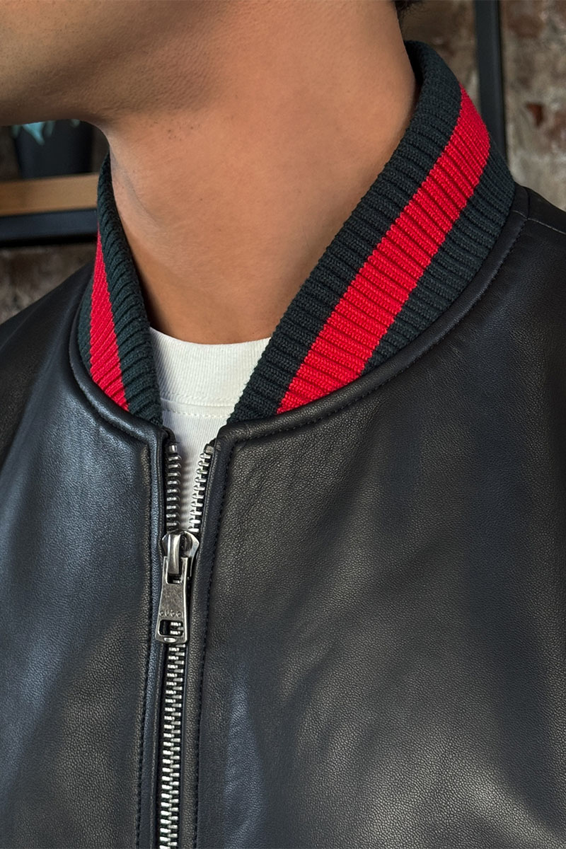 Gucci Кожаная куртка premium