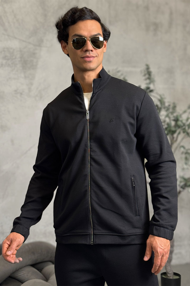 Brioni Чёрный спортивный костюм B-еmbroidery