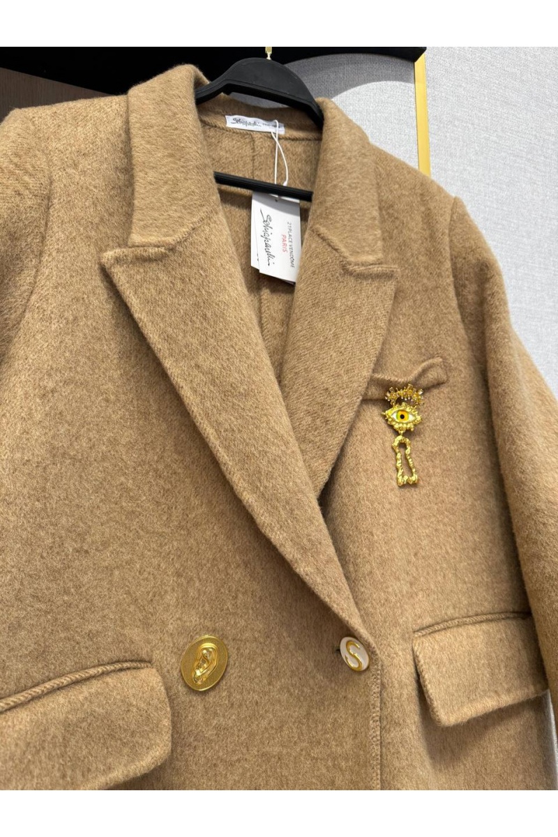 Schiaparelli Женское шерстяное пальто Premium - Beige