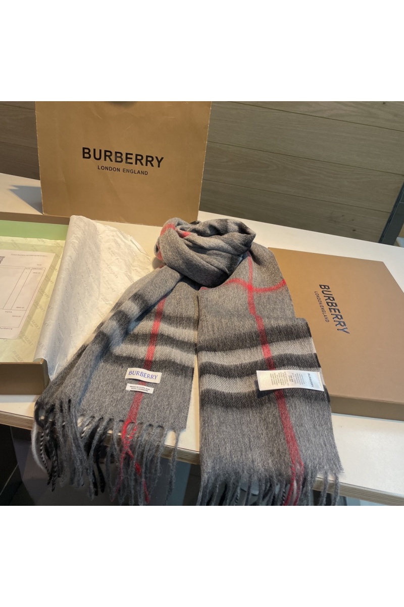 Burberry Шарф two-tone Check premium 168x32 см