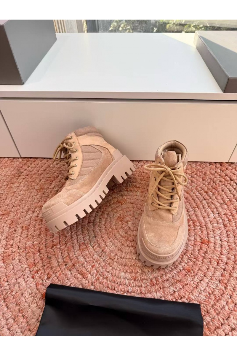 Balenciaga Женские ботинки Combat Strike Low premium