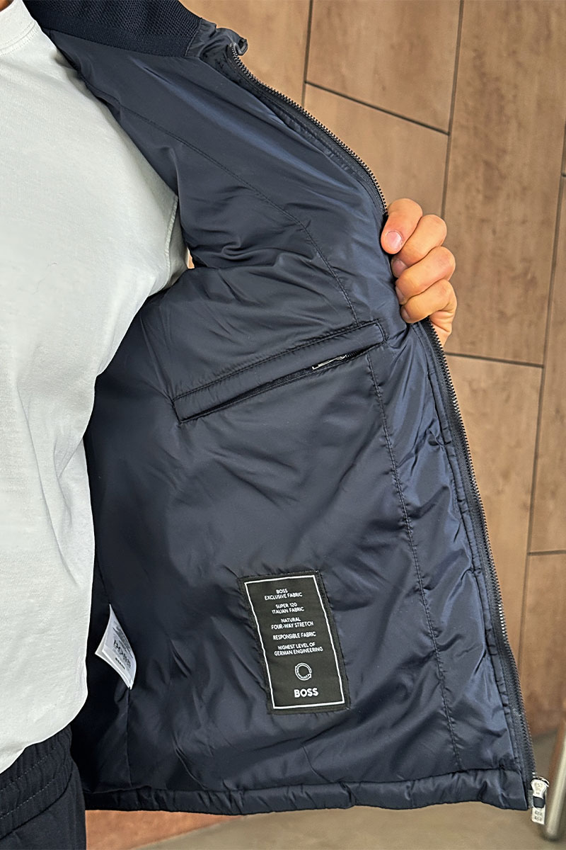 Hugо Воss Мужской синий жилет 