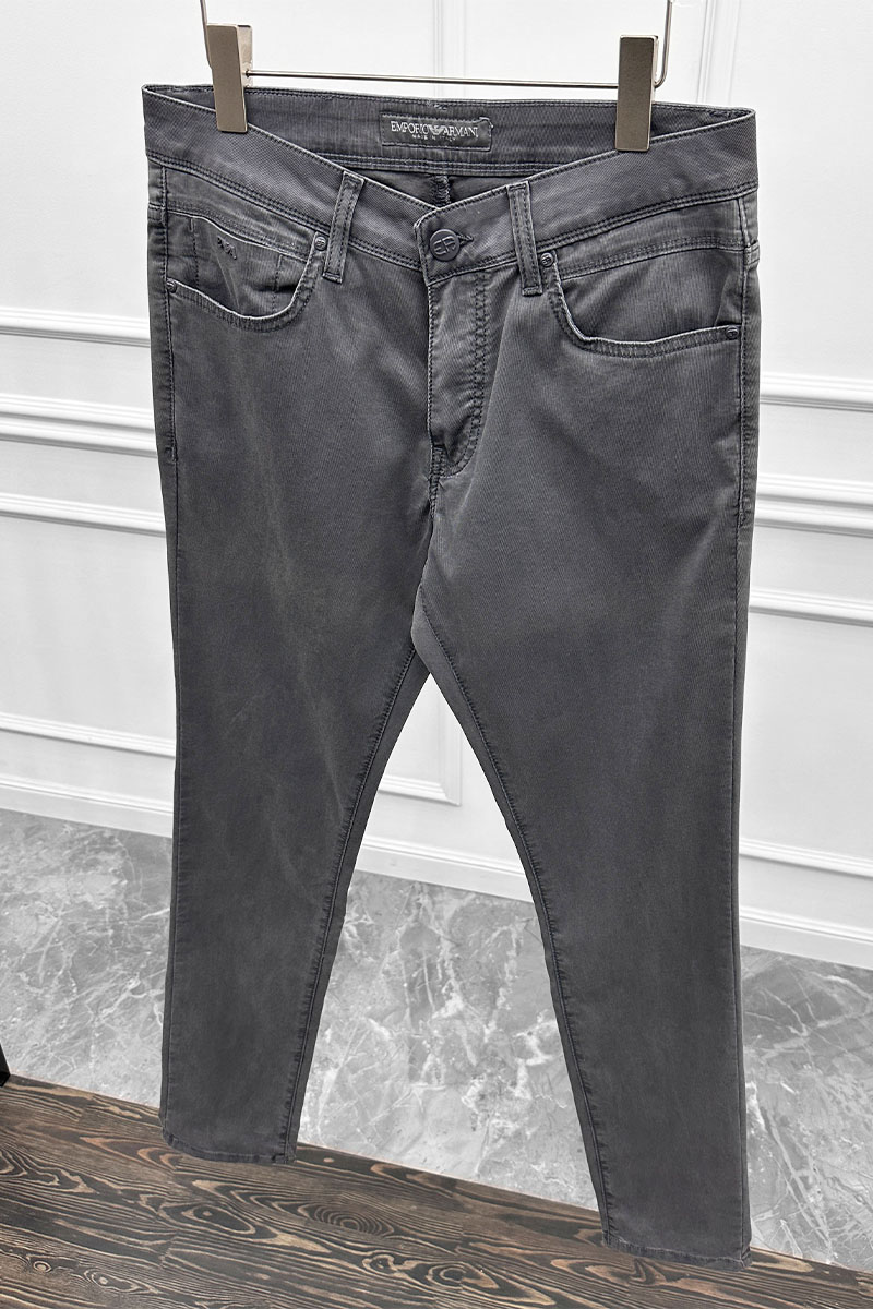 Emporio Armani EA7 Мужские серые джинсы 