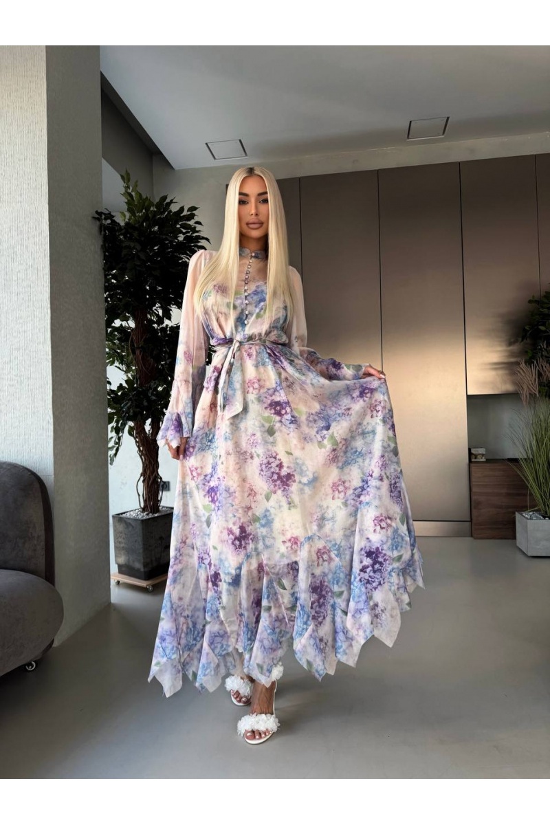 Zimmermann Женское платье с цветочным принтом premium