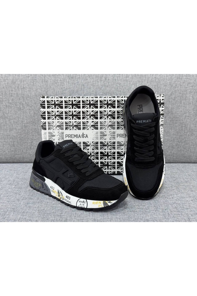 Premiata Комбинированные кроссовки Mick