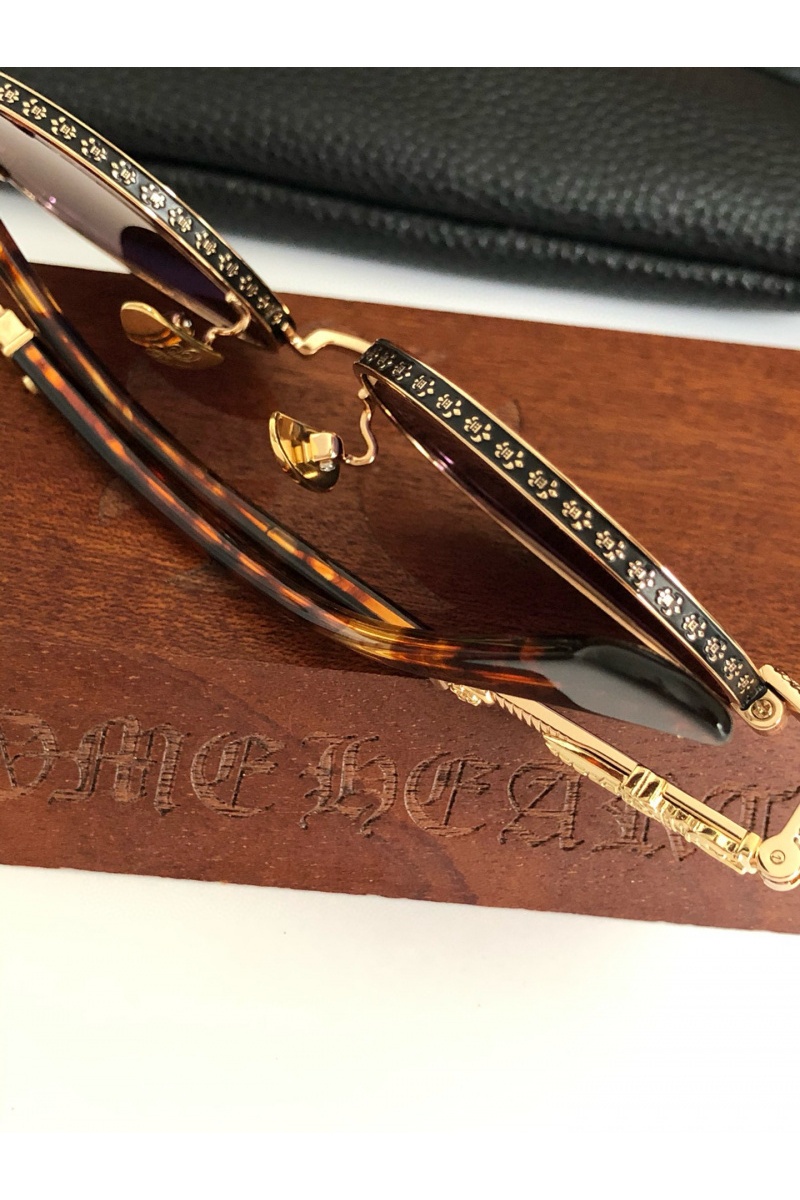 Chrome Hearts Солнцезащитные очки Metal Oval
