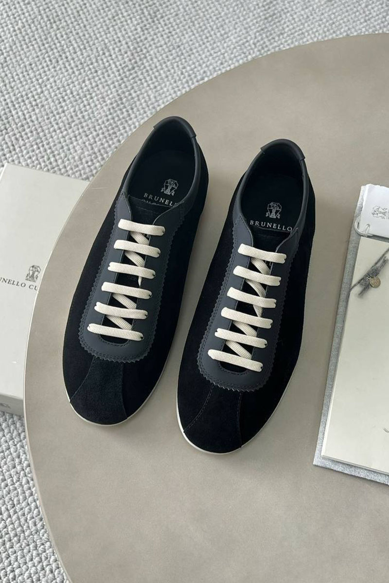 Designer Замшевые кроссовки Premium - Black