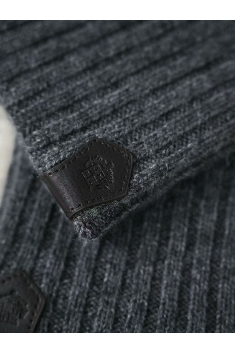 Loro Piana Кашемировые перчатки premium - Dark Flower Grey