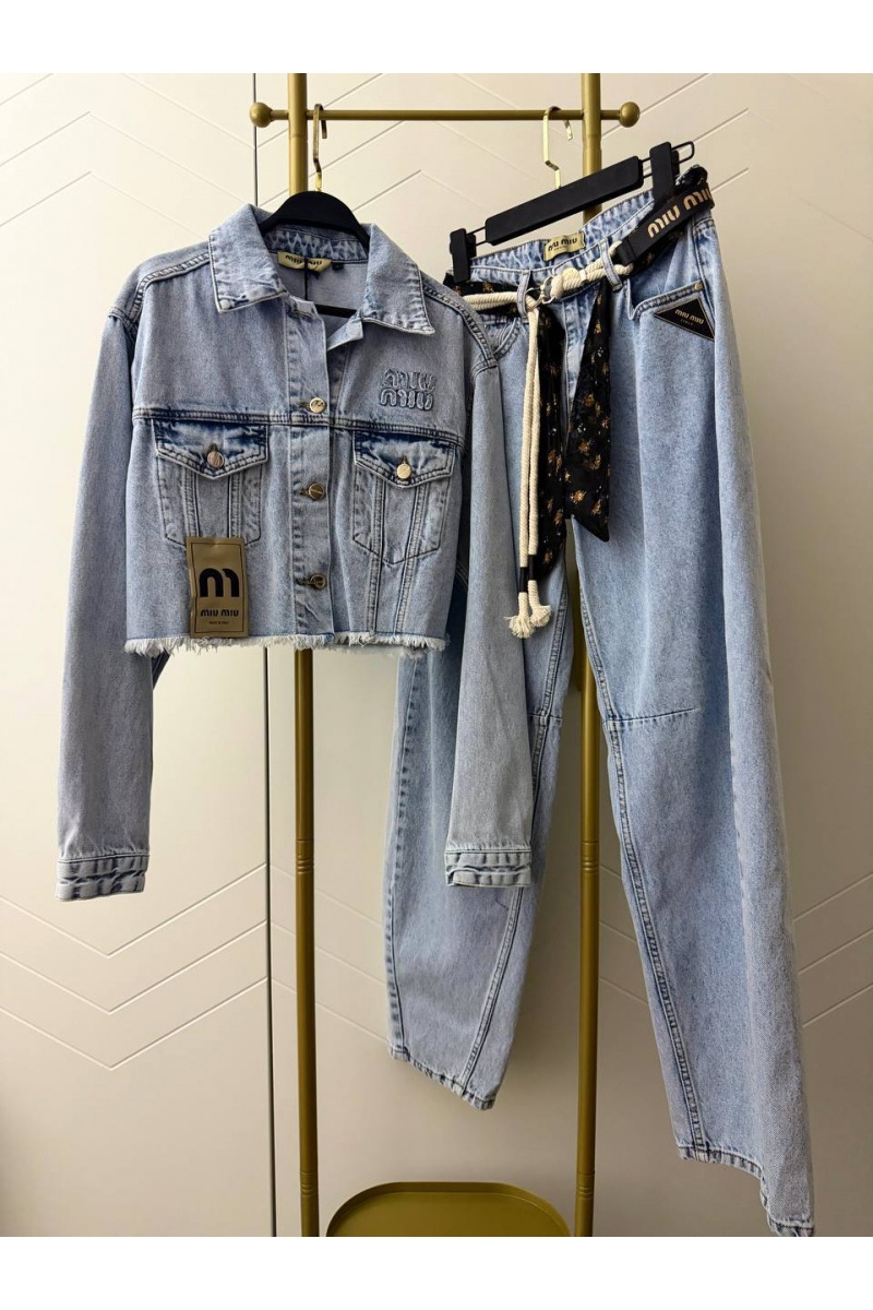 MIU MIU Женские джинсы premium