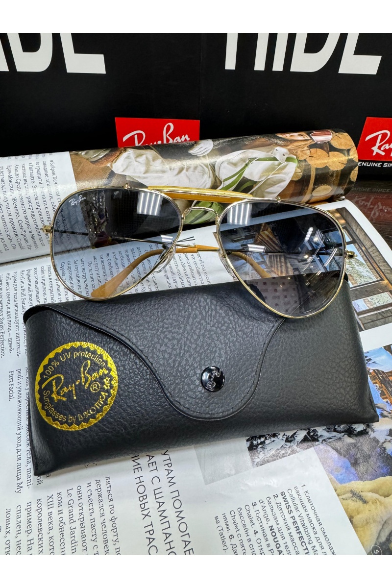 Ray Ban Солнцезащитные очки Outdoorsman - Blue