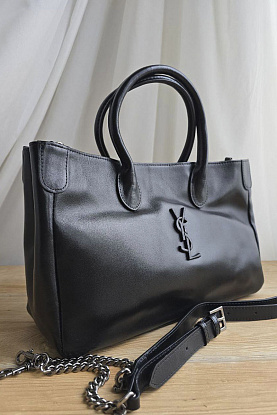 Кожаная сумка 39x23 см