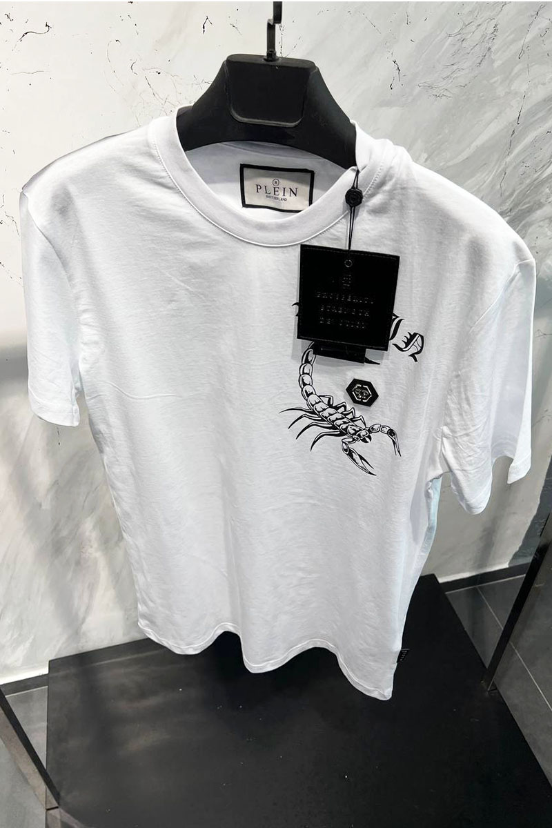 Philliр Рlеin Футболка белого цвета Scorpion 