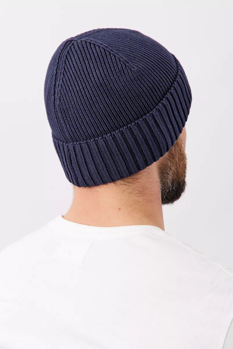 Bogner Шапка на флисе ribbed - Navy 