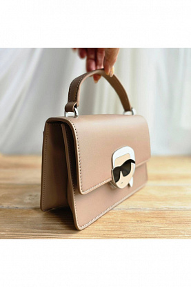 Женская сумка ikonik 22x15 см - Brown