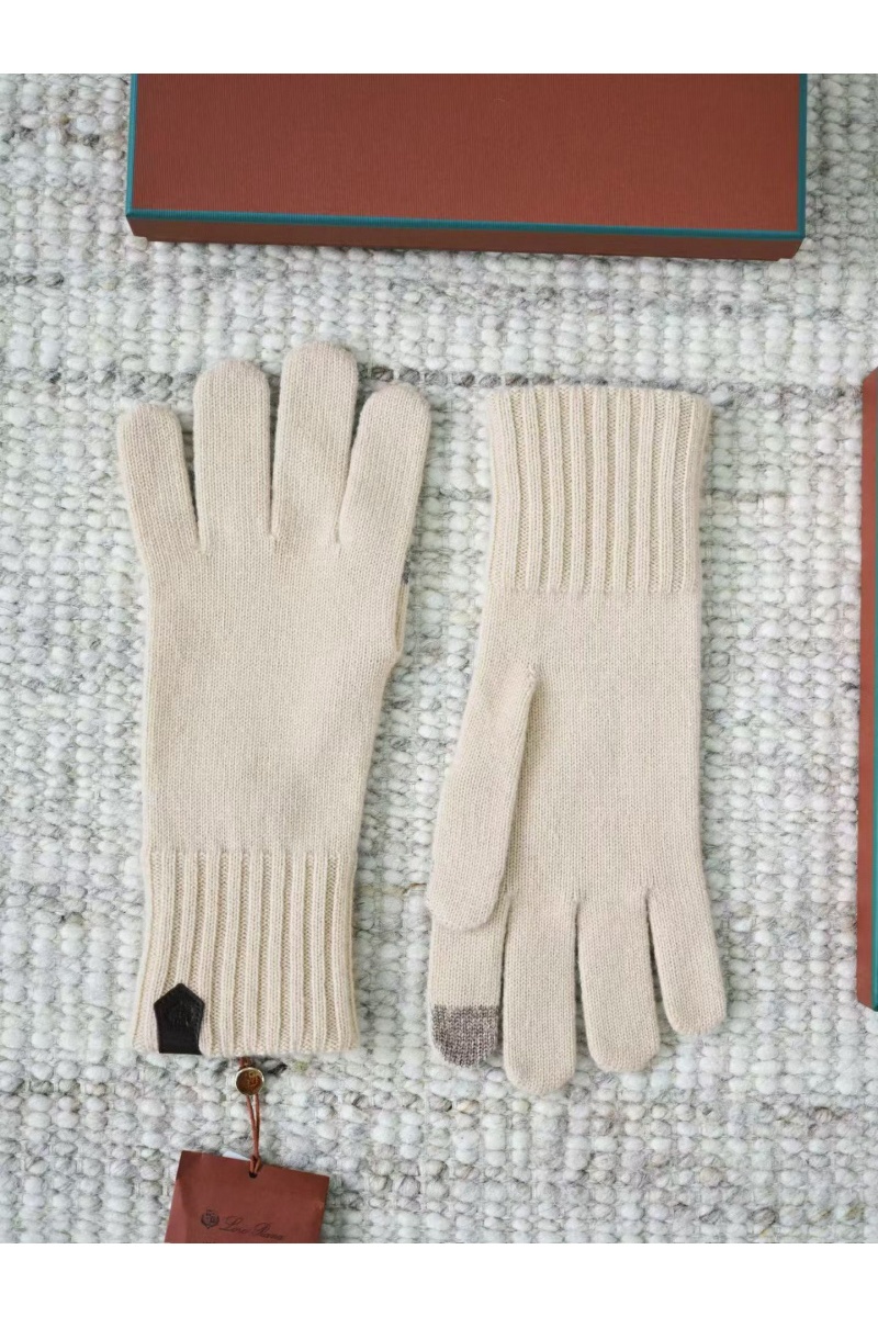 Loro Piana Кашемировые перчатки premium - Beige