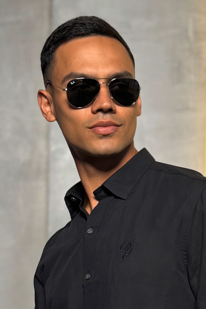 Ray Ban Солнцезащитные очки Aviator Large Metal
