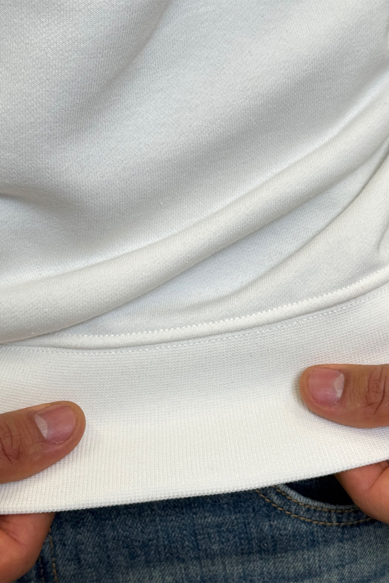 Calvin Klein Свитшот белого цвета embroidered-logo