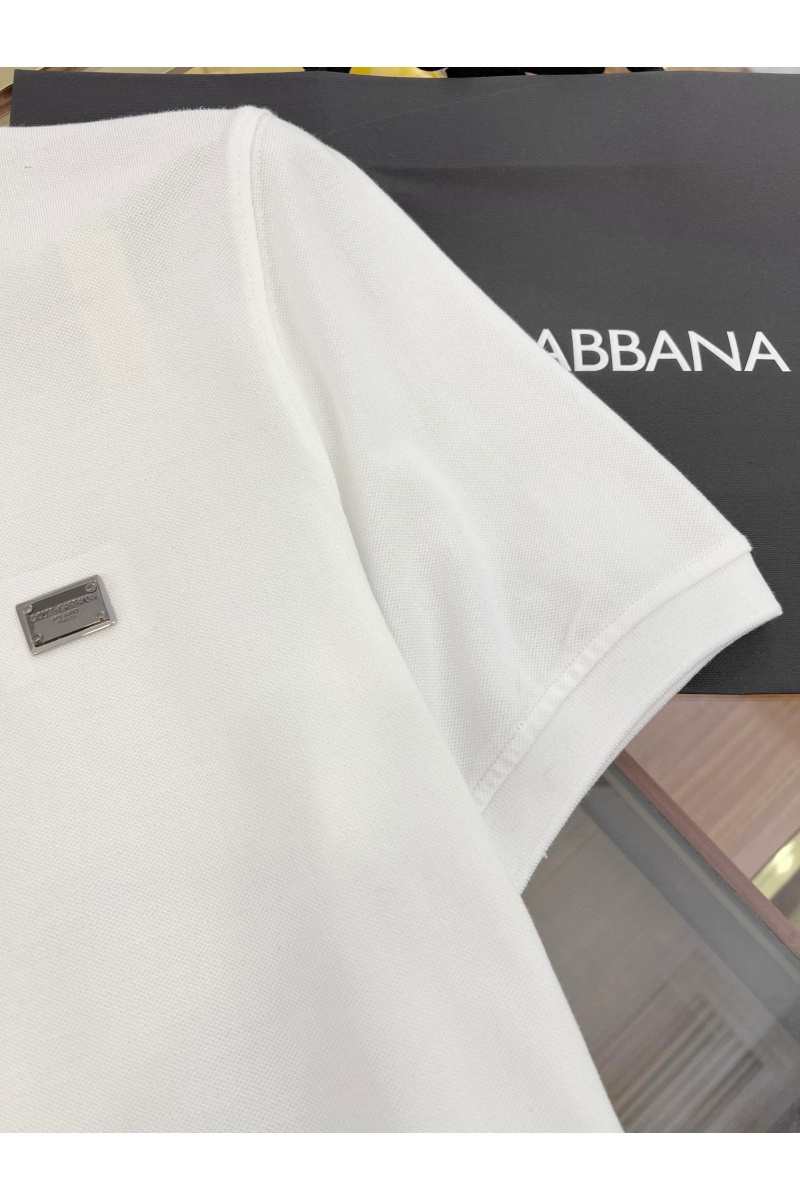 Dоlсе & Gаbbаnа Мужское поло Premium - White