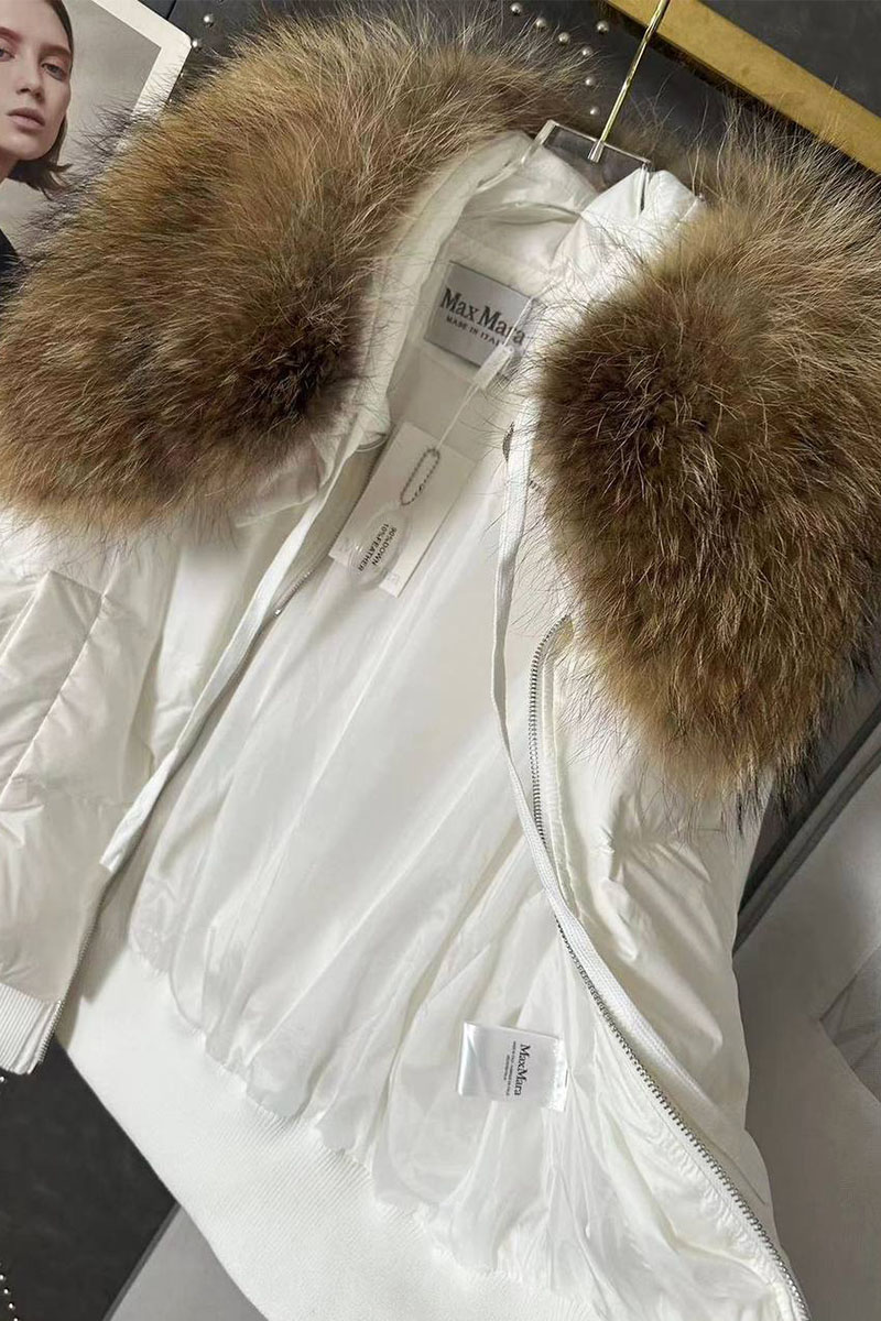 Designer Clothing Женская куртка c мехом Max Mara