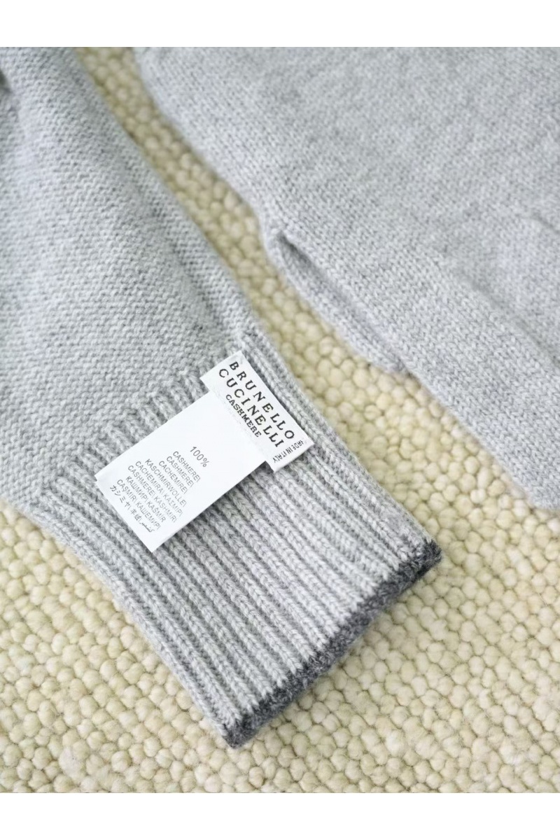 Designer Кашемировые перчатки premium - Light Grey